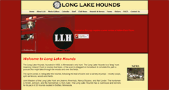 Desktop Screenshot of longlakehounds.com